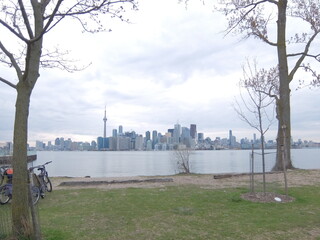 Obraz premium widok na miasto toronto