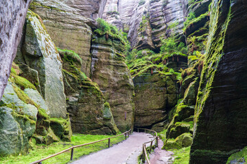 Adršpach-Teplice Rocks in northeastern Bohemia, Czech Republic. © muchomoros