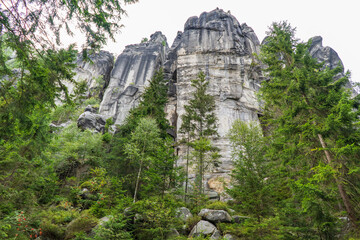 Adršpach-Teplice Rocks in northeastern Bohemia, Czech Republic. © muchomoros
