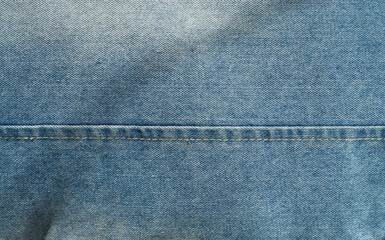 jeans fabric is blue, texture is densejeans fabric is blue, texture is dense