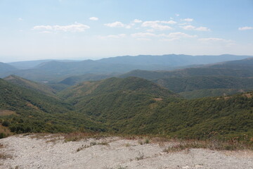 view of the mountains of Gelendzhik