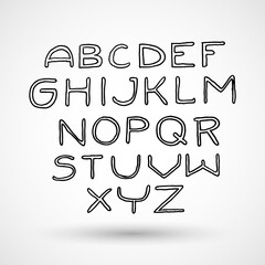 Black Marker Font