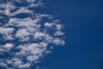 blue sky with clouds