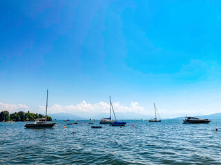 Fototapeta premium Ein Sommer am Bodensee