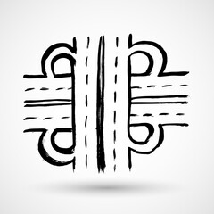 Set to build a transport interchange. Vector illustration