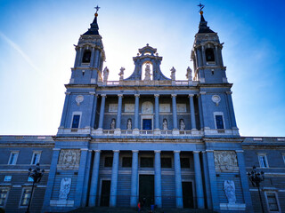 Almudena Cathedral facade