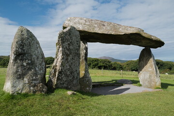 Pentre Ifan, neolithic burial chamber in North Pembrokeshire