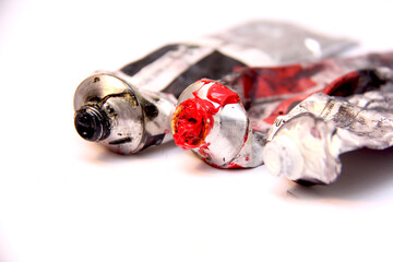 use oil paint tubes