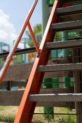遊具の階段