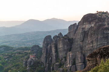 Meteora Monasteries, Trikala, Thessaly, Greece.