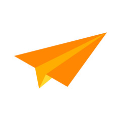 Send web icon isolated on white background. Message symbol for website, app etc