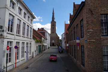 Obraz premium Découverte de la ville de Bruges