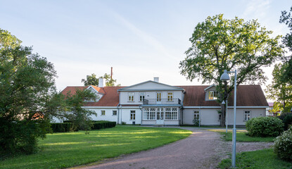 Fototapeta na wymiar manor in estonia