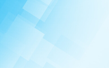 Abstract blue white and gray polygon square pattern gradient background. with space for concept design Technology and modern. 3d render illustration.