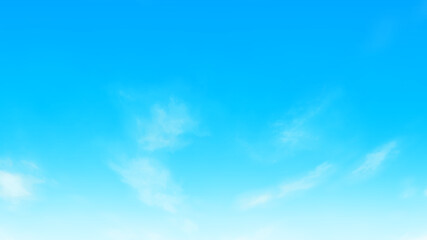 Naklejka na ściany i meble Blue sky with cloud background.