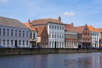 Fototapeta na wymiar Façade de Bruges