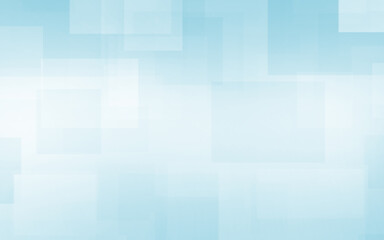 Abstract blue white and gray polygon square pattern gradient background. with space for concept design Technology and modern. 3d render illustration.