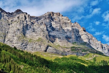 Fototapeta na wymiar Gadmer Dolomiten, Gadmerflue, Zentralschweiz