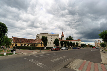 Prejmer, Romania, 7,2019; Fortified church, one of the best preserved in Europe and on the UNESCO World Heritage List.