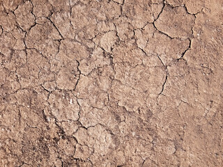 The ground has cracks in the top view for the background