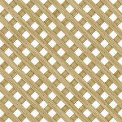 seamless isolated wooden lattice texture