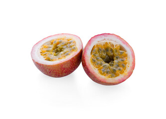 passion fruit isolated on white background