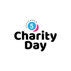 Logo Design for celebrating International Day Of Charity, September 5th