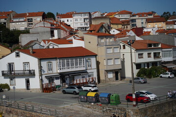 Palmeira, coastal village of Galicia,Spain. 