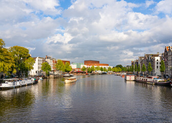 Fototapeta premium Amsterdam Niederlande Holland Holländisch Gouda Wasser