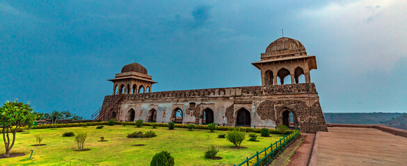 Rani rupmati pavilion in mandu, madhya pradesh, india