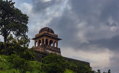 Fototapeta premium Rani rupmati pavilion in mandu, madhya pradesh, india