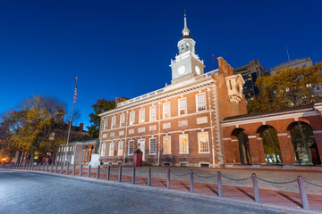 Fototapeta na wymiar Independence Hall, Philadelphia, Pennsylvania