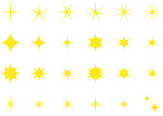 きらきら星 24種セット（黄色）