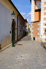 Historische Altstadt von Rust am  Neusiedler See, Burgenland, Österreich