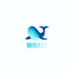 Blue Whale logo design