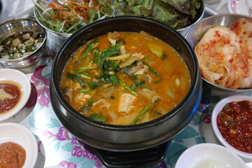 bean paste stew(doenjang stew)
