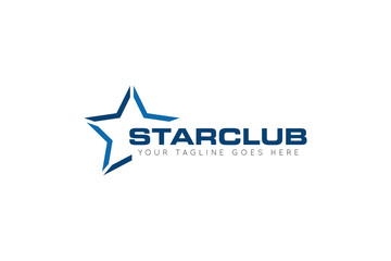 success star logo, icon, symbol vector illustration design template