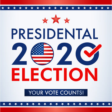 Election day. vote 2020 in USA