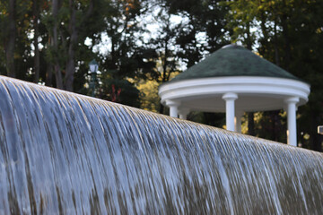  image of fountains and waterfalls in the park close-up