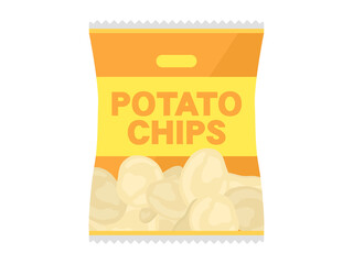 うすしおポテトチップスのイラスト
