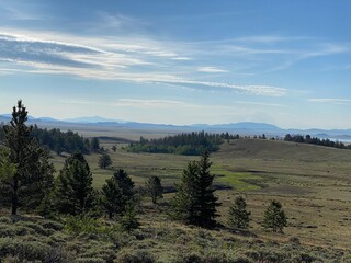 landscape in the mountains