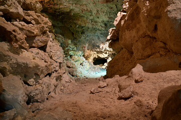 limestone cave system nature  theme