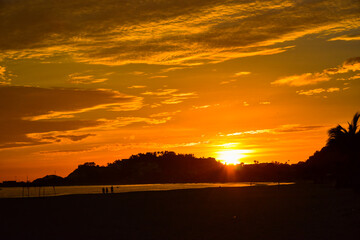 Sonnenuntergang am Meer