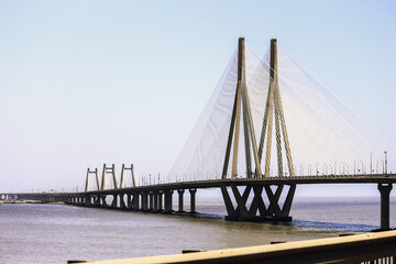 Obraz premium Bandra Worli Sealink bridge, Mumbai