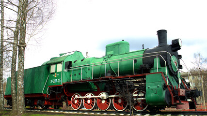 old steam locomotive