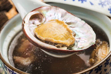 Chinese Cuisine-Abalone and Morel Soup