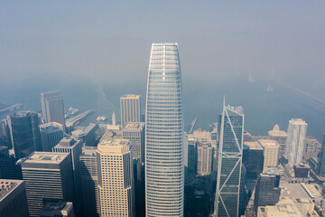 San Francisco Skyscraper from Above