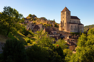 Le village médiéval de St. Cirq Lapopie