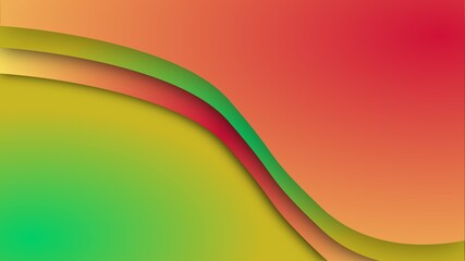 abstract colorful background with waves