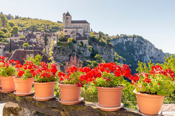Le village médiéval de St. Cirq Lapopie